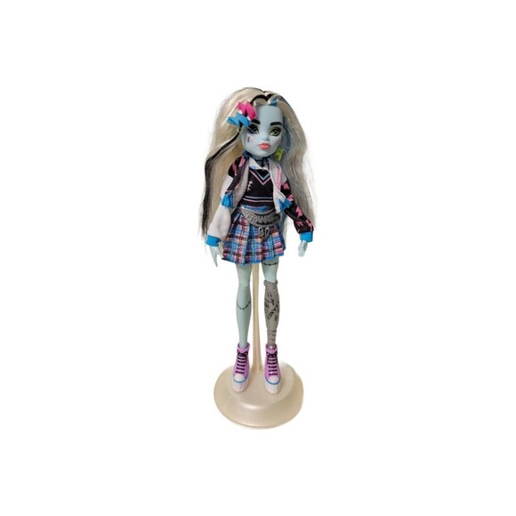 Mattel Frankie Stein Monster High Doll Kids 11" Blue 2022 - Picture 1 of 2